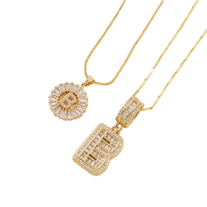 💍Last Day Only $12.99 & 2 Pack💍 Initial Letter Pendant Necklaces-Best Gift for your friends💝
