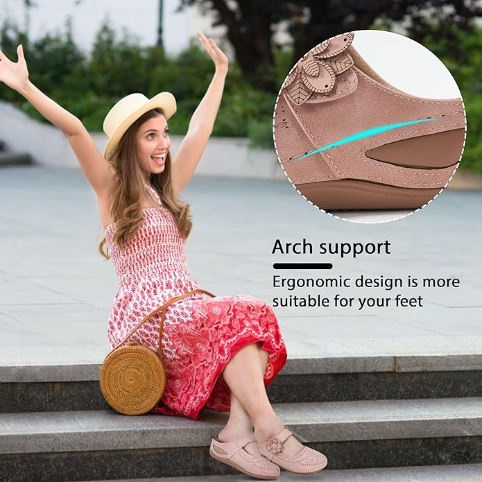 Women's Massage Wedge Mules