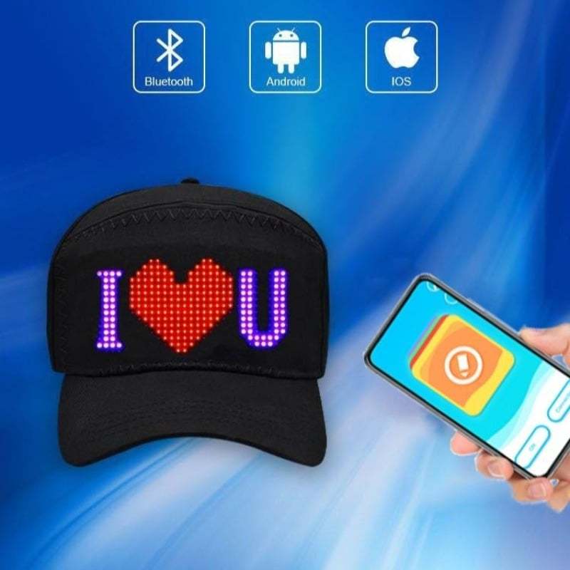 🌲Christmas Special Price 50% OFF🔥Personalized LED Display Cap