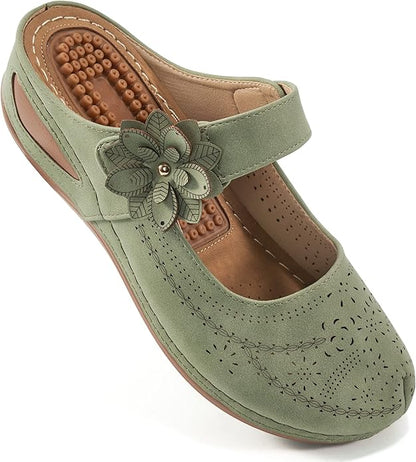 Women's Massage Wedge Mules