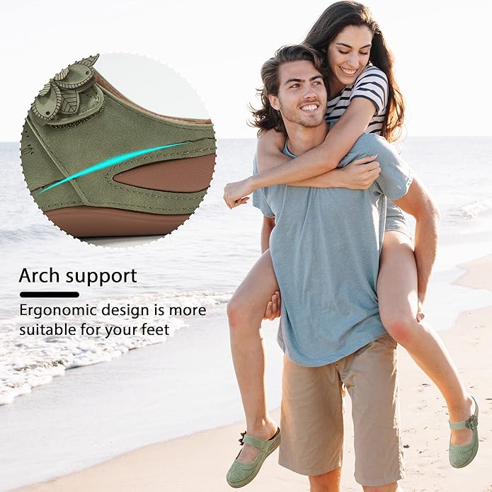 Women's Massage Wedge Mules