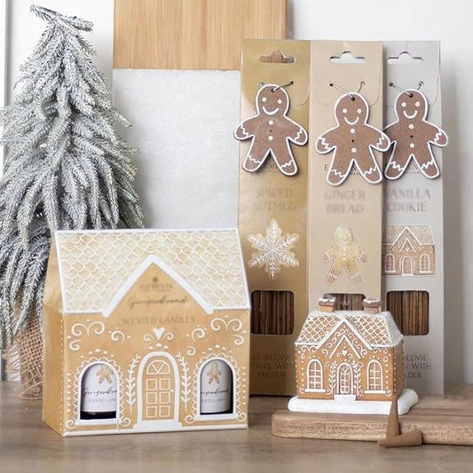 🔥HOT SALE 49% OFF🔥Gingerbread House Incense Cone Burner