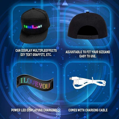 🌲Christmas Special Price 50% OFF🔥Personalized LED Display Cap