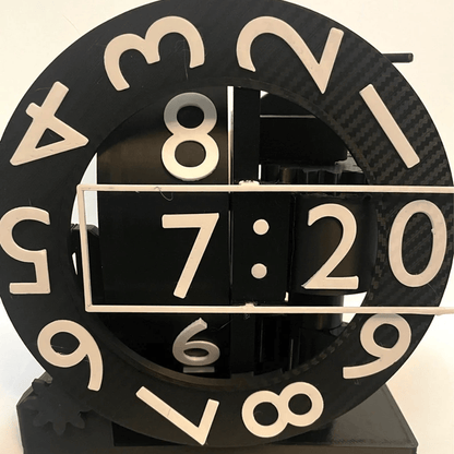 Unique Modern 3D Printed Desktop Triaxial Numechron Clock