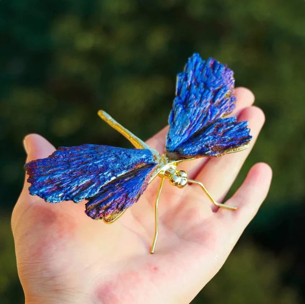 💥AURA TOURMALINE KYANITE DRAGONFLY💥🔥BIG SALE - 49% OFF🔥