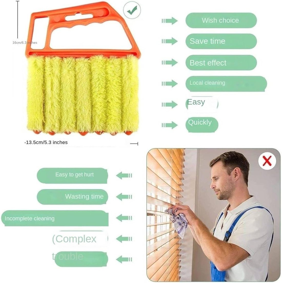Shutter Brush Cleaning Tool