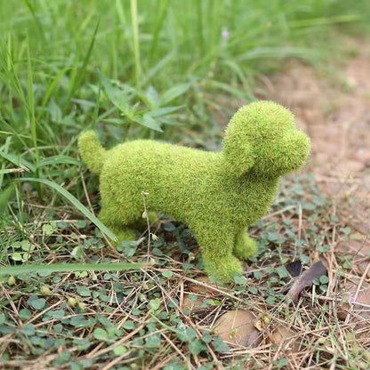 Decorative Peeing Dog Topiary