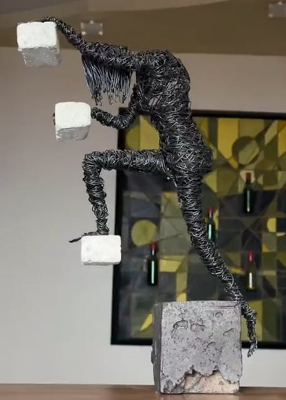 🔥Handmade Iron Art Sculpture