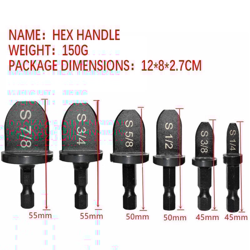 Swaging Tool Drill Bit Set