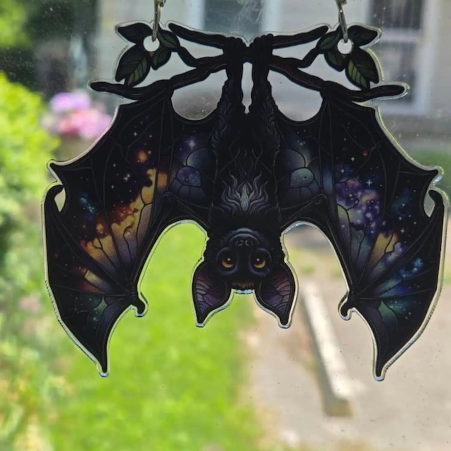 🦇Bat Gothic Acrylic Window Hanging