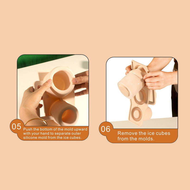 🔥 Cylinder Ice Mold for Tumbler Cup