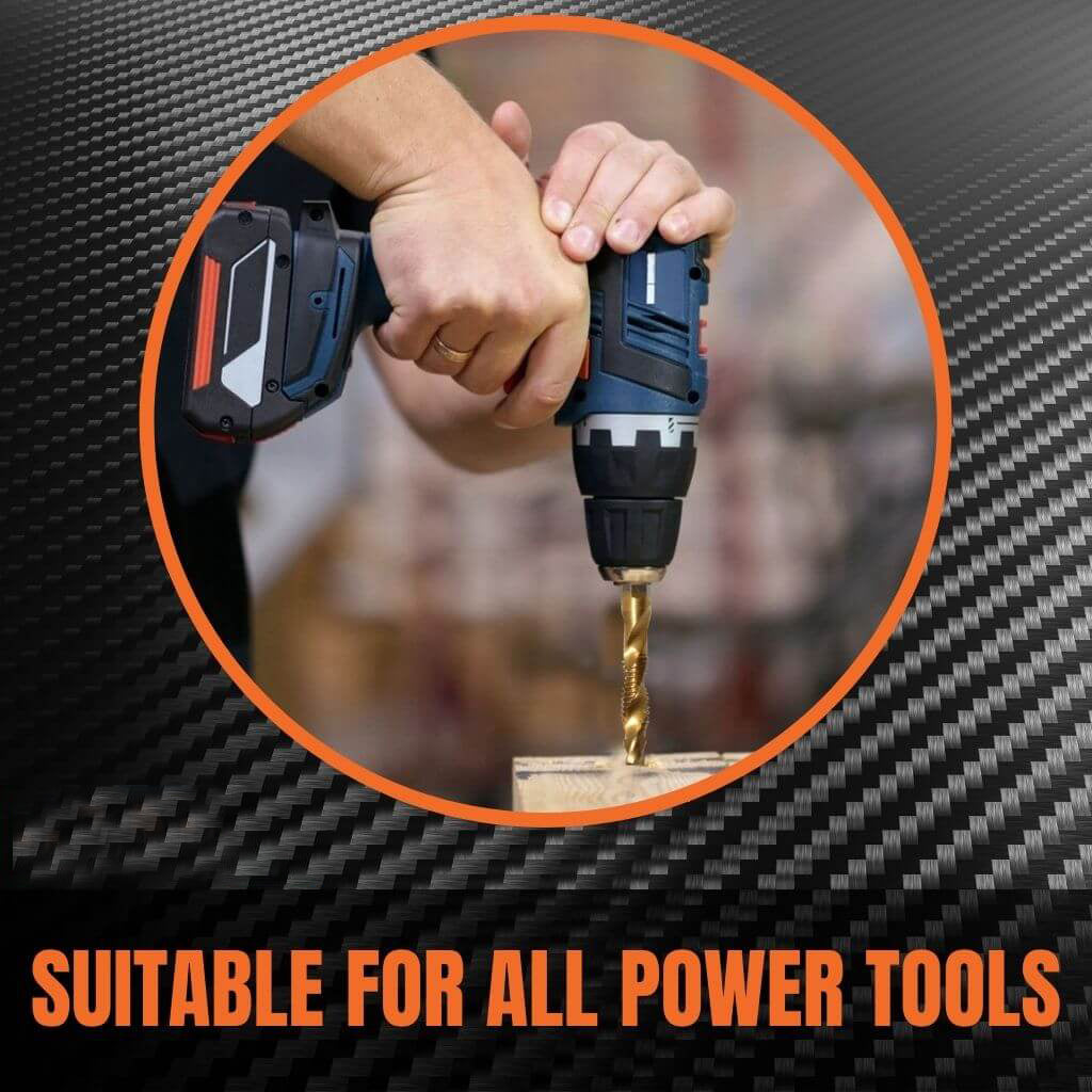 Cobalt PowerDrill Set (6 pcs)