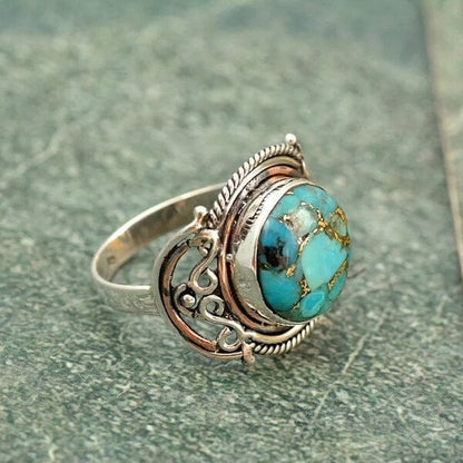 🎁Boho Turquoise Ring
