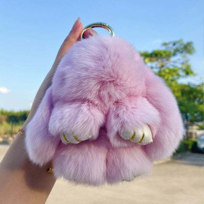 💕🐰 Handmade Soft Bunny PomPom Charms（🎁Boxed Edition）