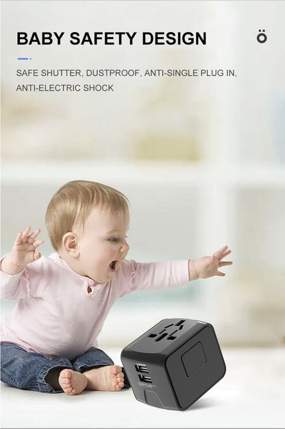 Multifunctional travel charger converter✨✨