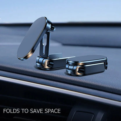 🔥🔥Alloy Folding Magnetic Car Phone Holder