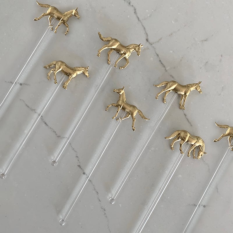 Horse Drink Stirrers - Set of 6