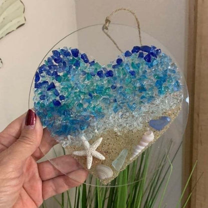 Christmas Tree Beach Ornament