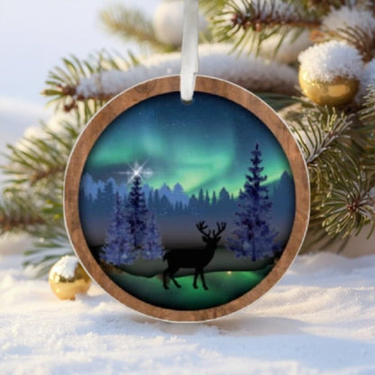🌲2024 Christmas Gift 50% Off--2024 Northern Lights Christmas Ornaments
