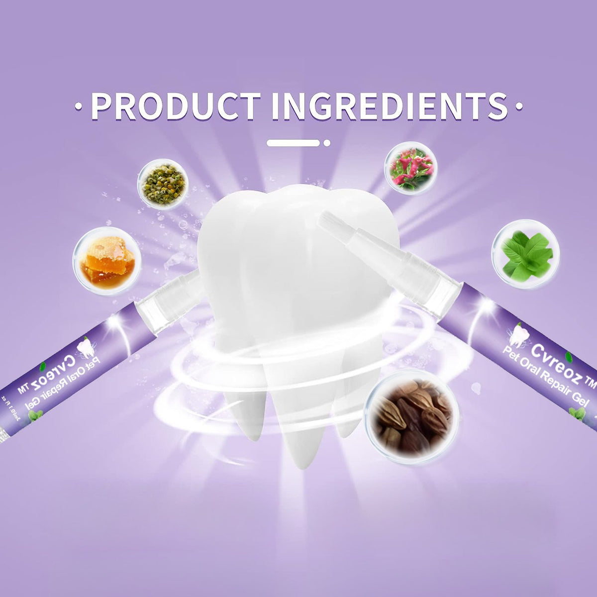 MuzzleGlow Pet Oral Repair Gel