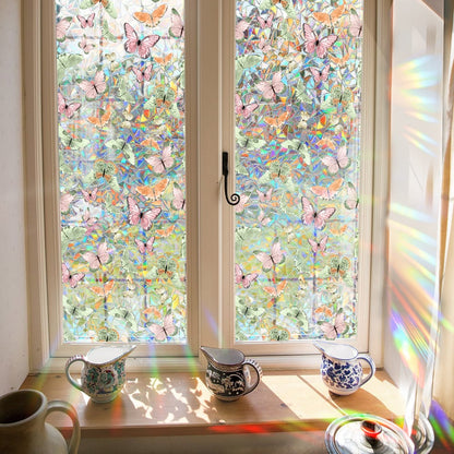 🎄Christmas Sales 49% OFF-Colorful Floral Bouquet Window Sticker