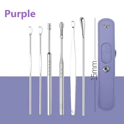 Safe Stainless Steel Ear Cleaning Tool Set