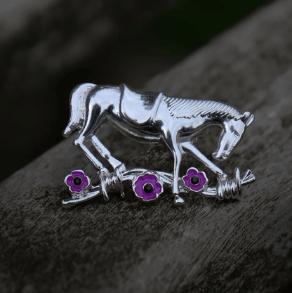 Limited Edition - War Horse Red Poppy Brooch