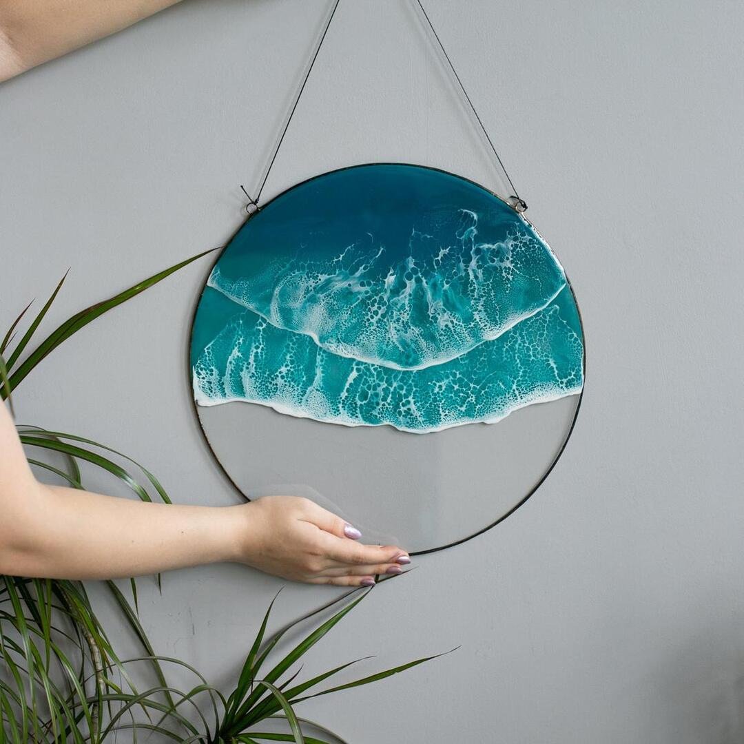 🔥Summer Exclusive 49% OFF - 🌊Ocean wave wall hanging