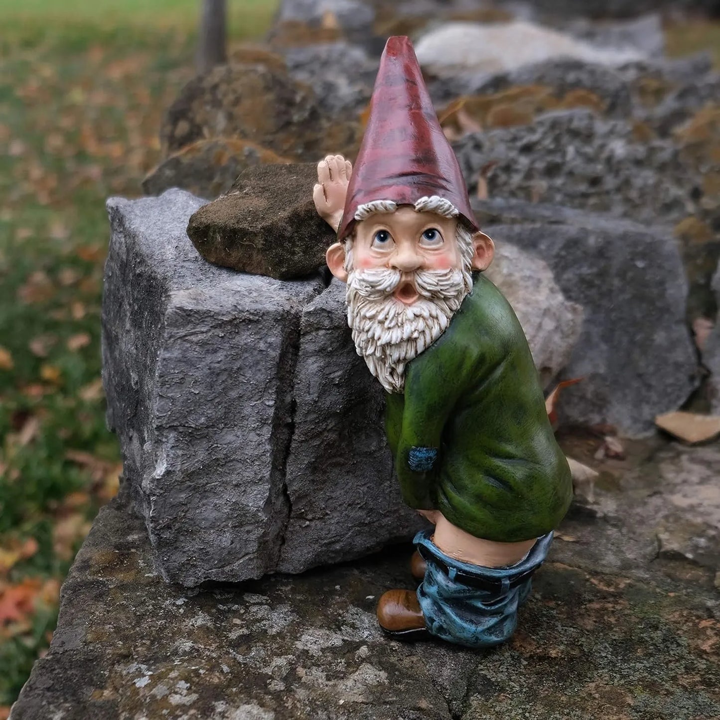 ✨Hot Sale 50% Off-Naughty Garden Gnome Funny Statue