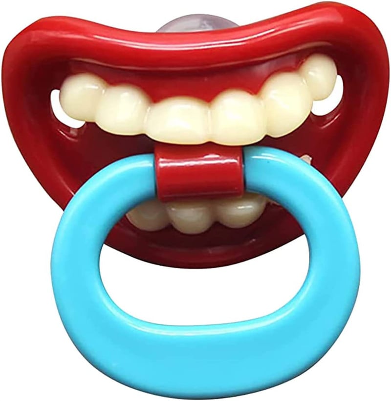 Funny Toddler Orthodontic Mustache Pacifiers for Babies
