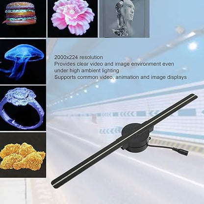 🎄3D Hologram LED Fan Projector- Free Shipping