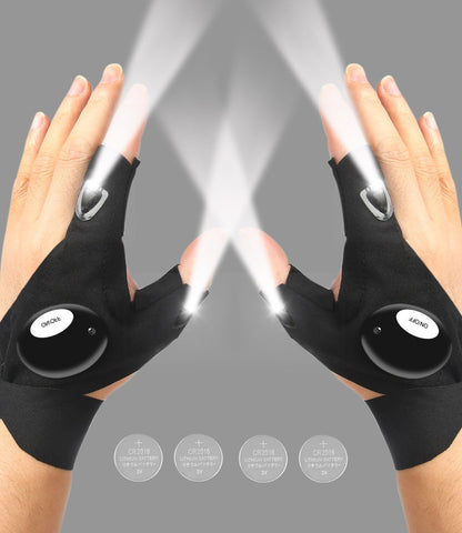LED Flashlight Gloves