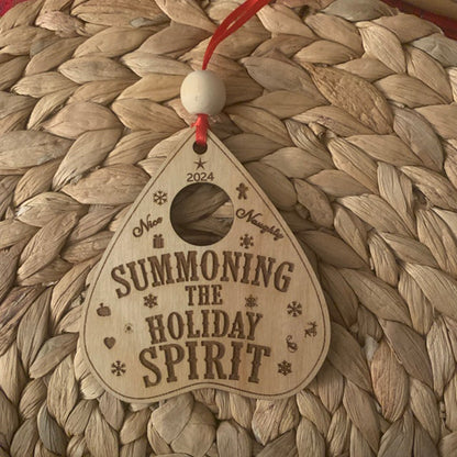 🎄🔮Summoning The Holiday Spirit Ornament