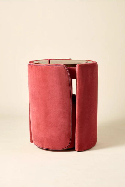 Mirror Vanity & Stool Set