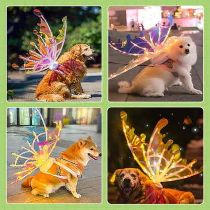 Electric LED Fairy Butterfly Wings (Best gifts for kids, perfect for Festival, Christmas, Halloween)