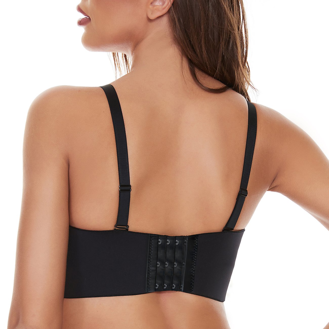 💕🔥Full Support Non-Slip Convertible Bandeau Bra
