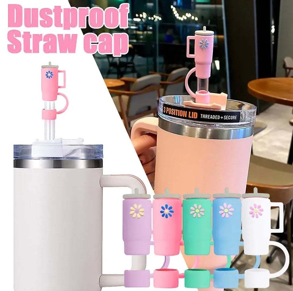 🥤2024 Silicone Straw Topper