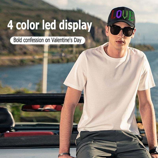 🌲Christmas Special Price 50% OFF🔥Personalized LED Display Cap