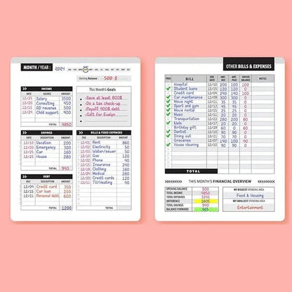 📕Bill Payment Management, Cleaning Schedule Manual