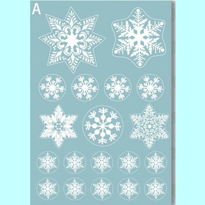 🎄Christmas static window🎅 decoration stickers