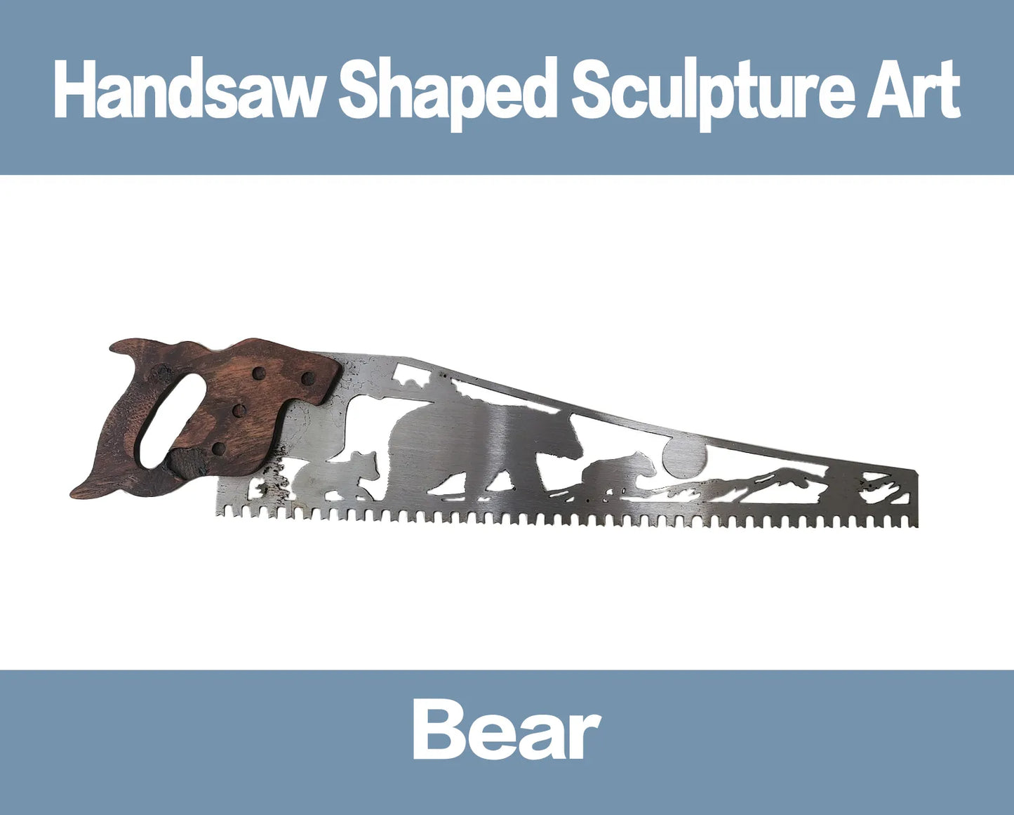 ✨Father‘s Day Hot Sale 50% OFF-- Handsaw Shaped Sculpture Art
