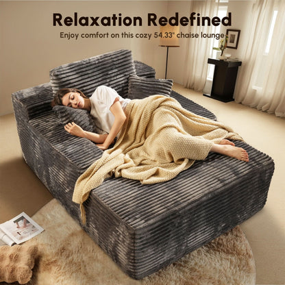CozyNest Oversized Indoor Chaise Lounge