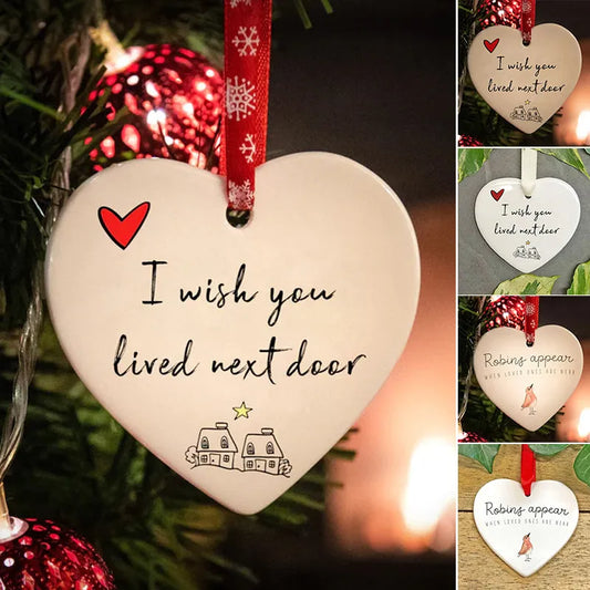Friendship Heart Hanging Ornament