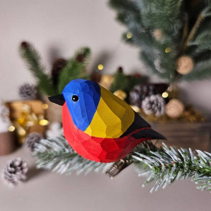 🦜Enchanting Handcrafted Clip-On Bird Ornaments for Christmas Trees 🎄