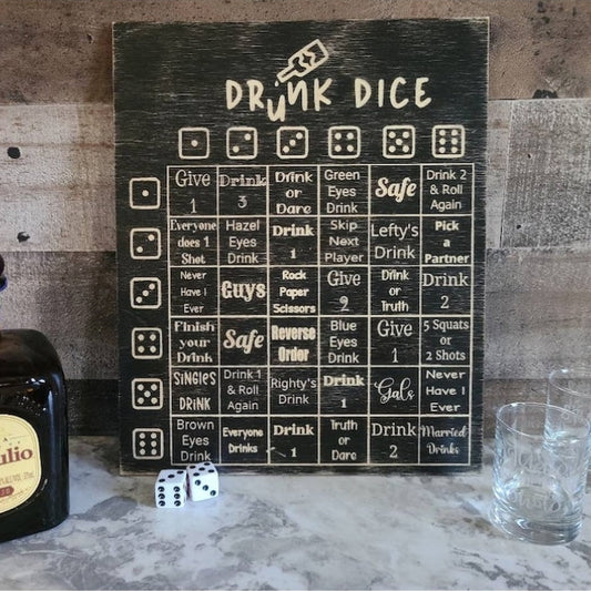 🎲Dice Drinking Game-"Don't go home tonight"game🍻