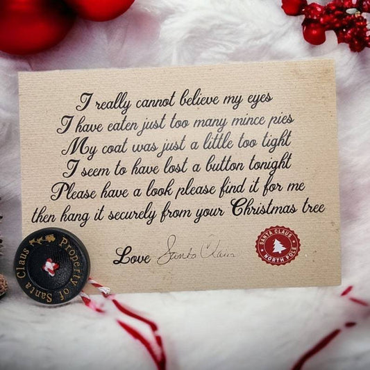 🎅Santa's Lost Button and 🦌Rudolph's lost name tag