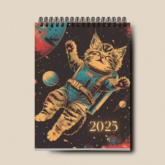 Space Cats 2025 Calendar