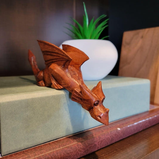 Handcarved Wooden Dragon