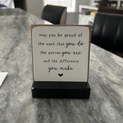 🎁Office Gift-Mini Sign Desk Decor