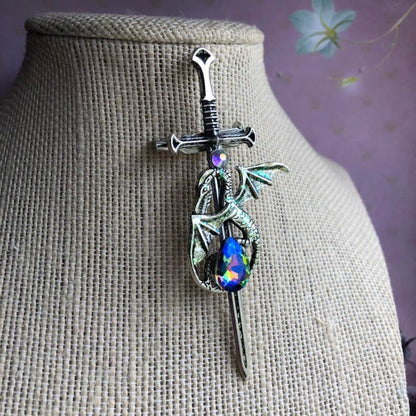 Dragon Sword Pin